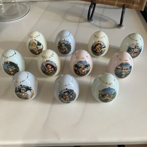 Danbury Mint Hummel Eggs Set Of 11